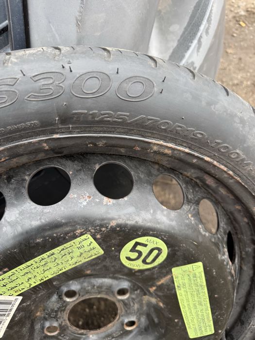 Audi A4 koło dojazdowe 125/70 R19, 5x112