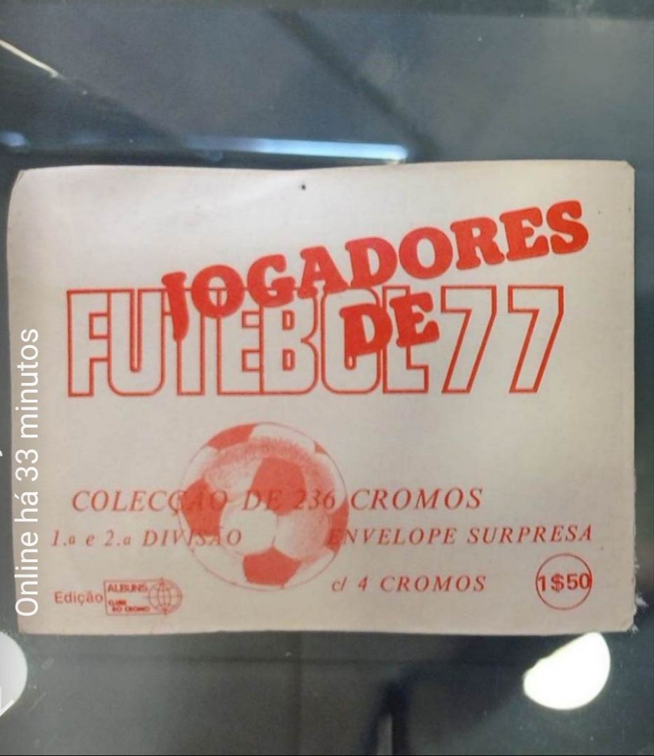 Cromos jogadores de futebol 77