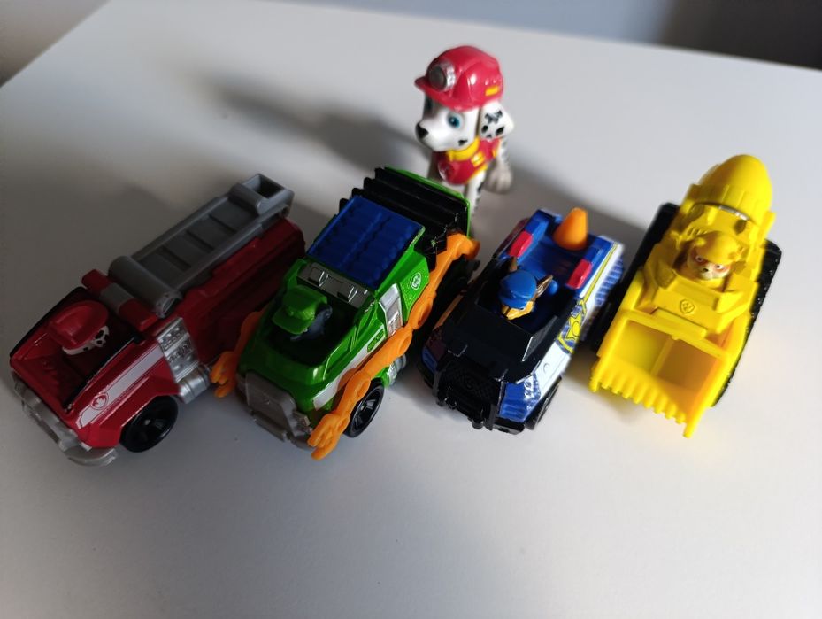 Pojazdy Autka psi patrol