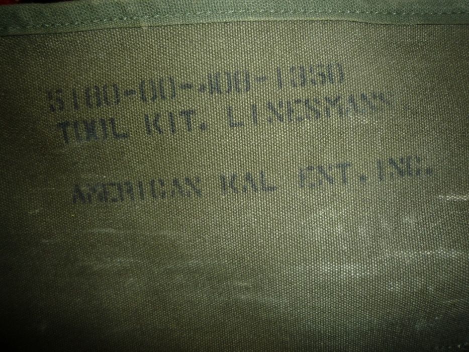 torba US Army LINESMAN'S Tool kit