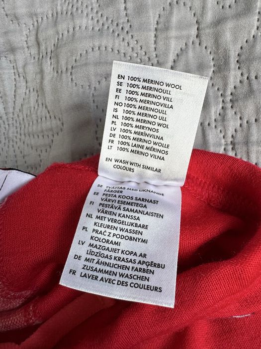 Wełniane legginsy kalesony merino getry Polarn O. Pyret 74 80cm