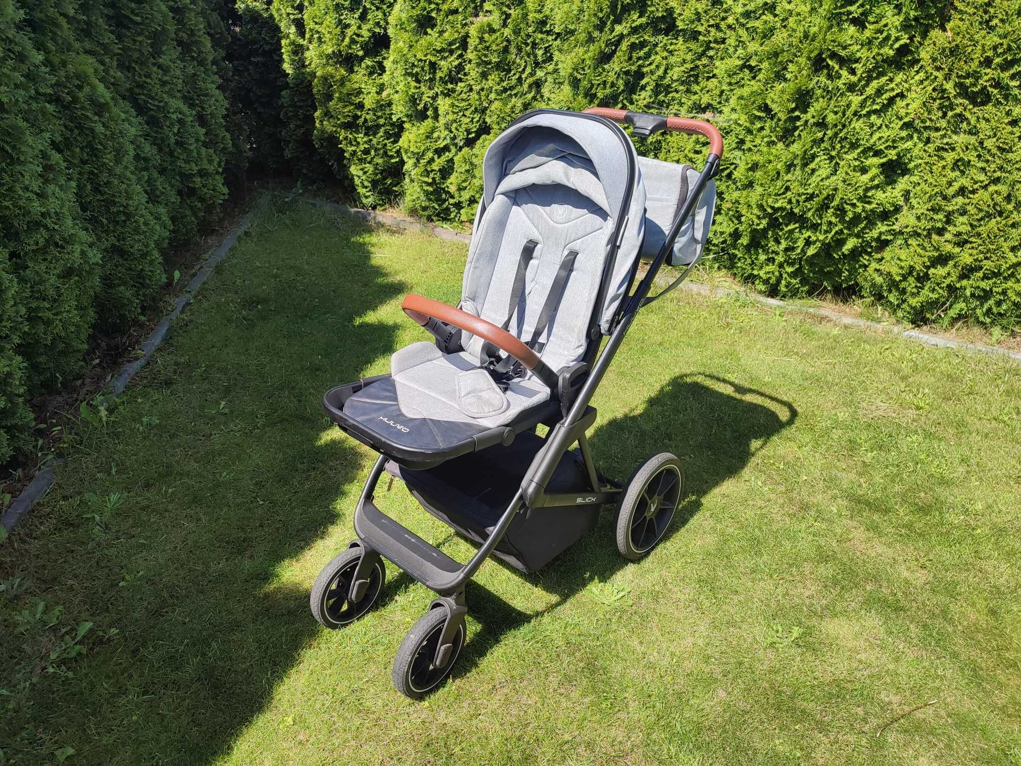 Wózek Muuvo Slick 2w1 spacerówka + gondola