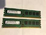 Pamięć Micron Technology, 2 x 2GB, DDR 3, PC3, 10600U, 9-10-A0,