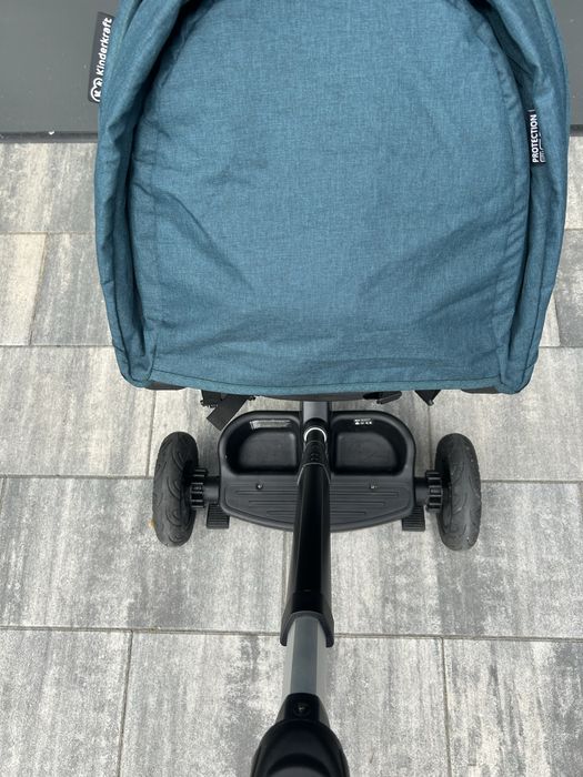 Kinderkraft Easytwist - innowacyjny rowerek trójkołowy | Green