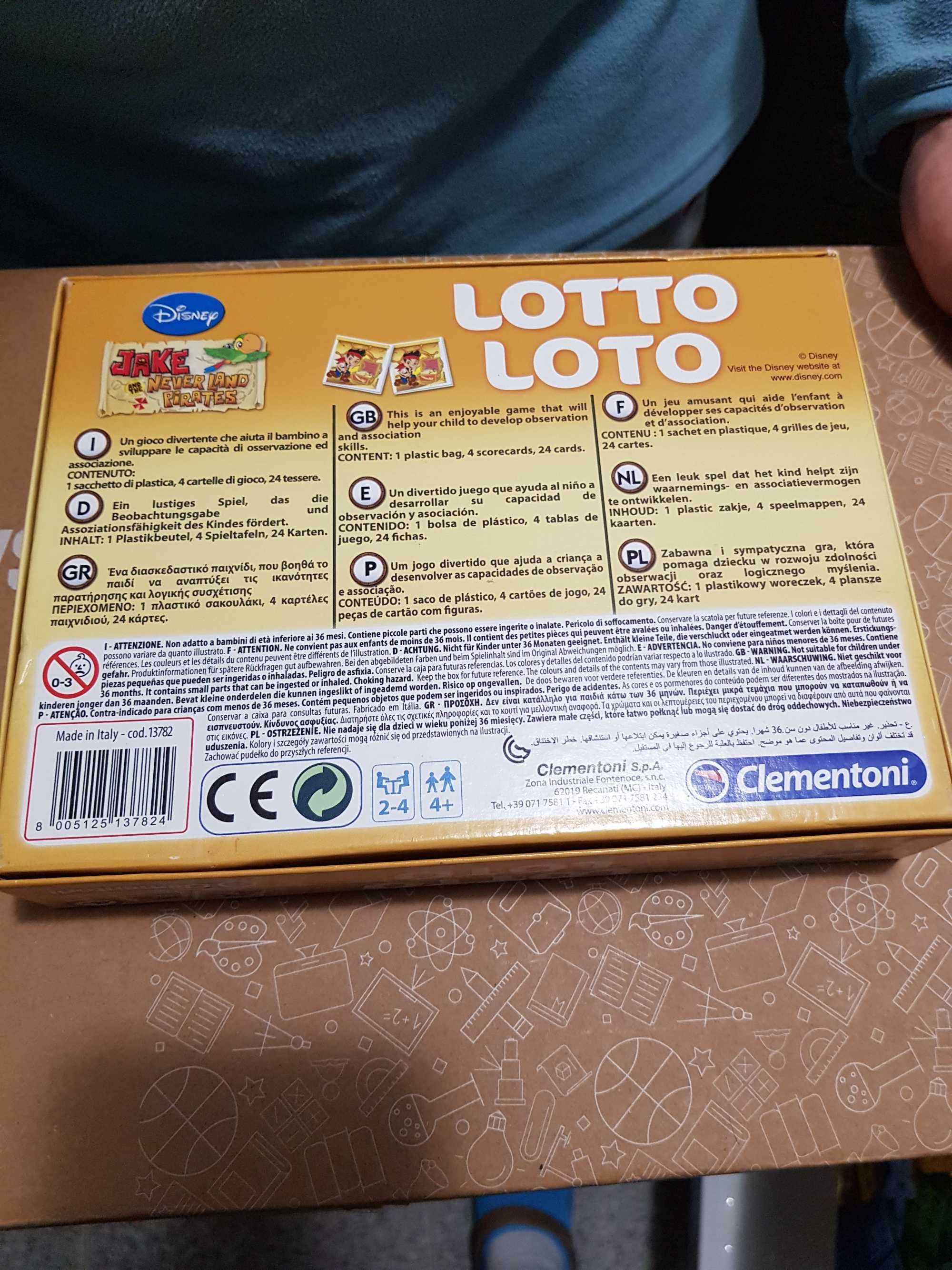 Jogo Memo Clementoni