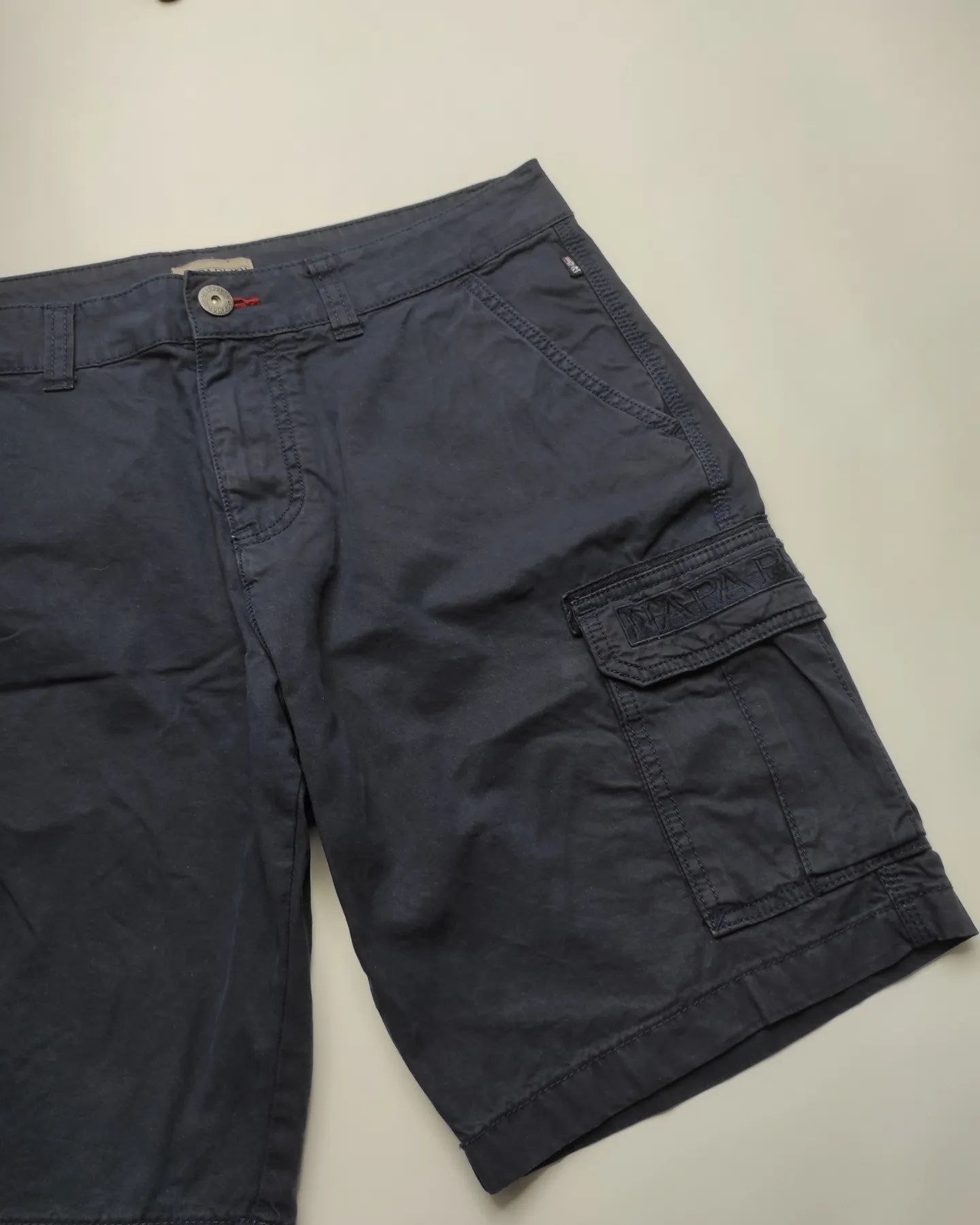 Карго шорти Napapijri Geographic Cargo Bermuda Shorts Navy