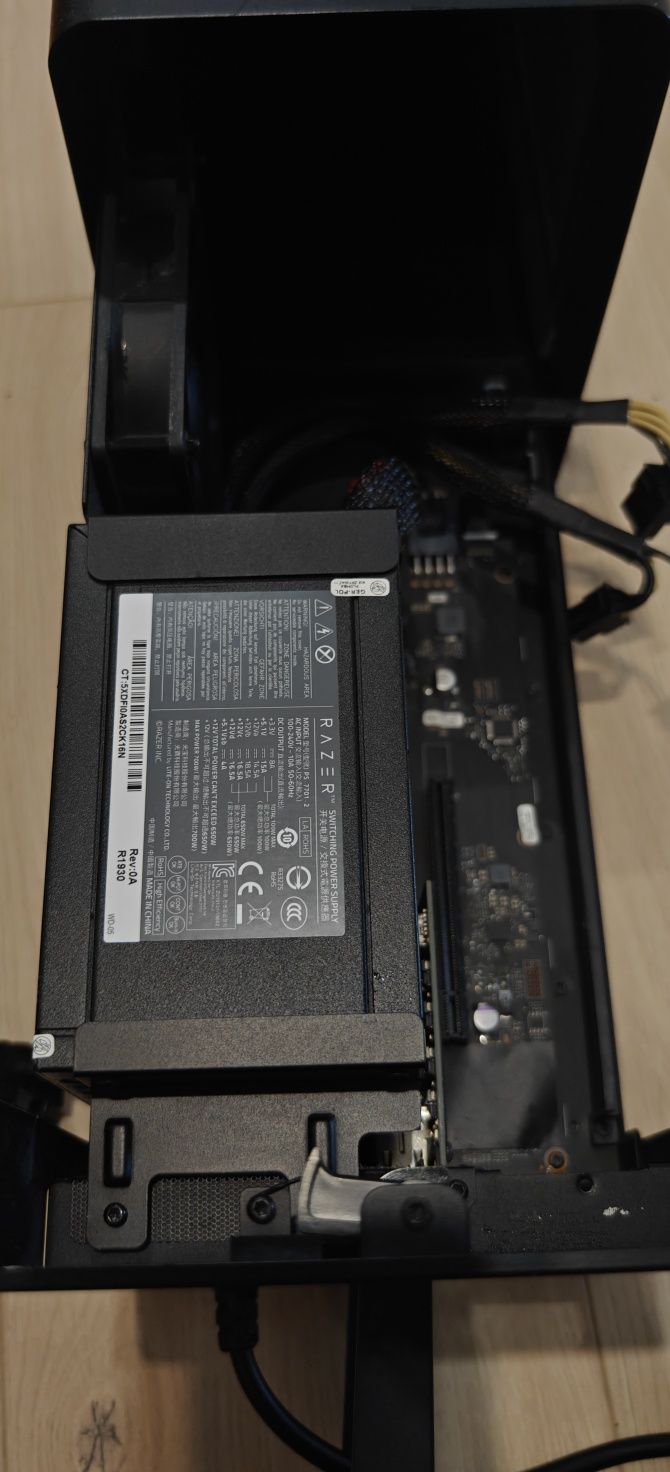 Razer chroma x zewnętrzne gpu