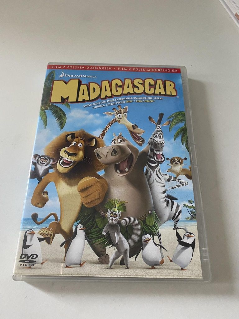 Płyta DVD Madagaskar bajka dla dzieci