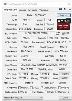 Потужний ігровий ПК-Ryzen5 5600X,AMD RX5500XT, DDR4 32Gb, SSD M.2 1 TB
