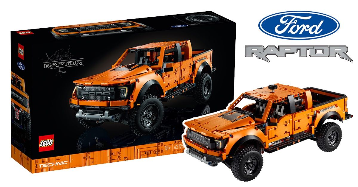 LEGO Technic Ford Raptor 42126 NOVO E SELADO