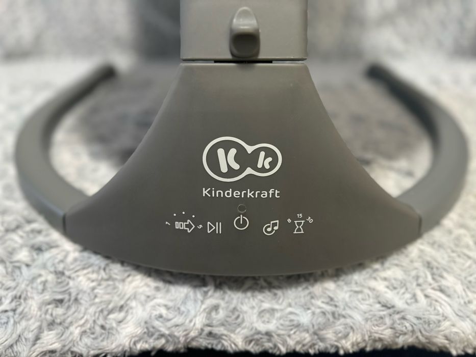 Крісло-гойдалка Kinderkraft Luli Gray в ідеальному стані, заколисуючий