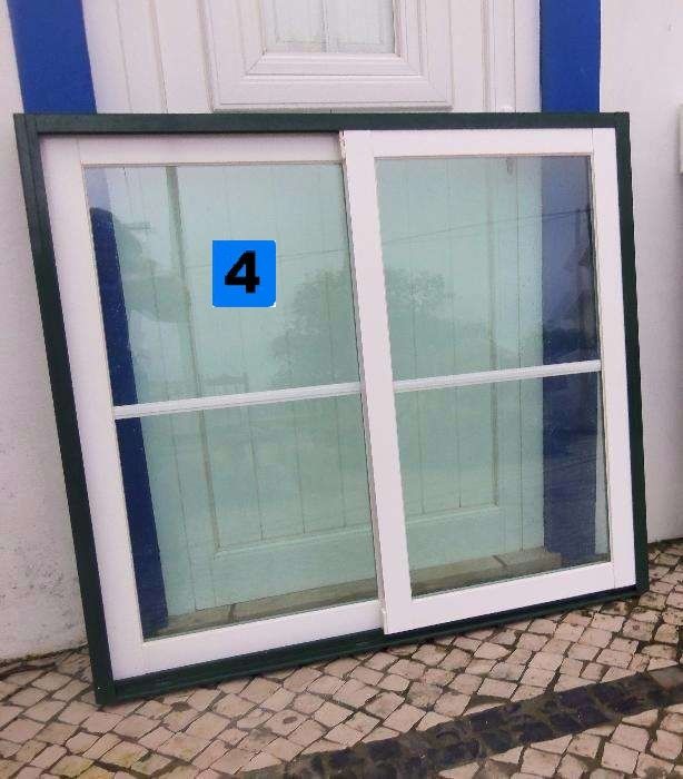 Varias Janela Aluminio Vidro Duplo - Liso e Fosco