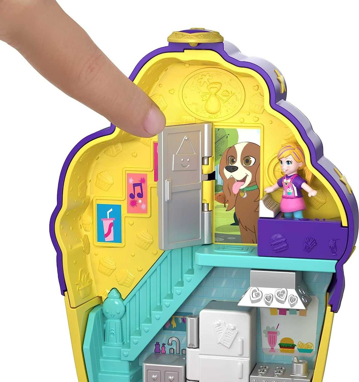Ігровий набір Polly Pocket вечірка тортиків Pocket World Cupcake