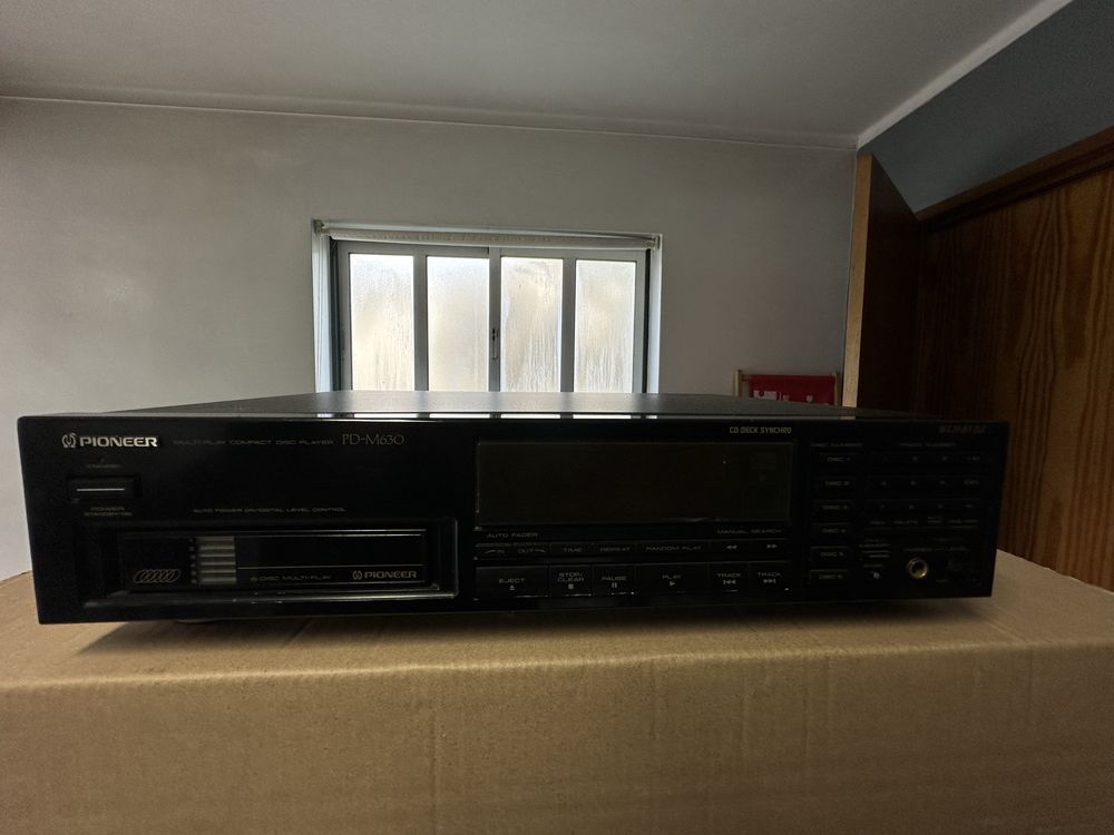 Leitor de CDs Pioneer PD-M630 com Gaveta para 6 Discos