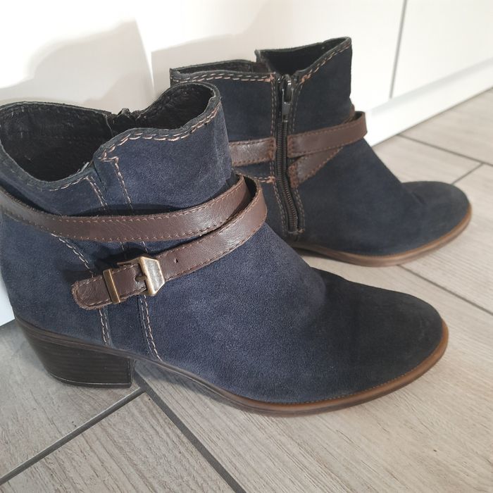 Ботинки, Полусапожки. Полуботинки натуральный нубук. 41р.