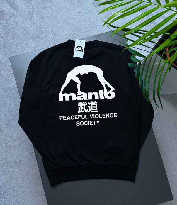 Свитшот MANTO - Society ‣ Кофта • Зип кофта • XS S M L XL ‣ МАНТО