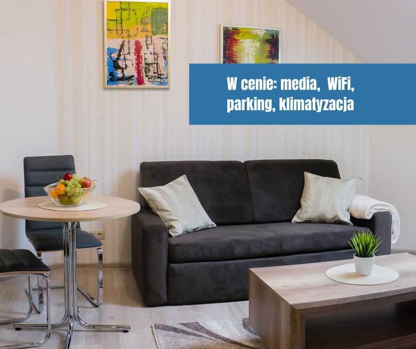 Kawalerka na wynajem w Pszczynie | Klimatyzacja. Balkon. Media w cenie