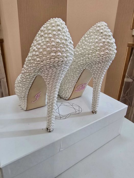 свадебные туфли-лобутены StylishBride