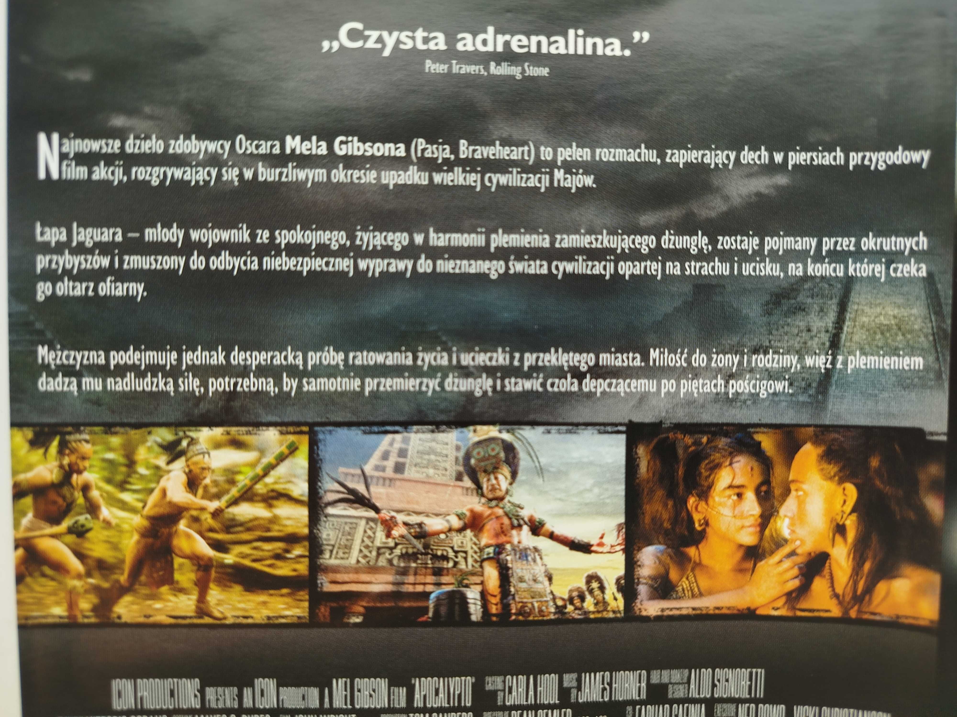 Apocalypto DVD Mel Gipson Czysta adrenalina dramat przygodowy