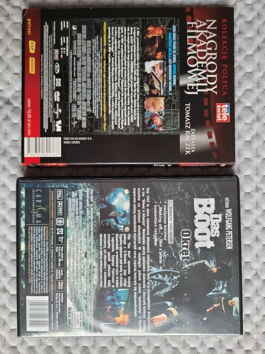 Pakiet Filmów DVD Dramat Das Boot 8 Mila