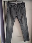 Nowe bez metki jeansy damskie szare 44/46/XL/XXL