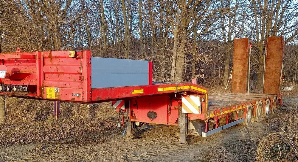 Kassbohrer NACZEPA niskopodwoziowa Kässbohrer LB4E /4 osie