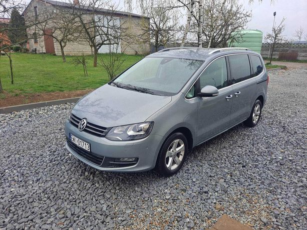 Vw Sharan 177KM DSG Diesel 7 os. Highline Webasto Hak