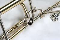 Trombone de varas com transpositor