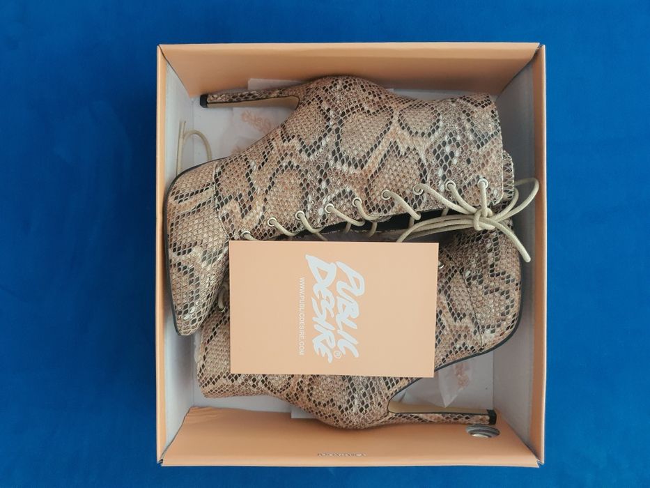 Botki na szpilce r. 37