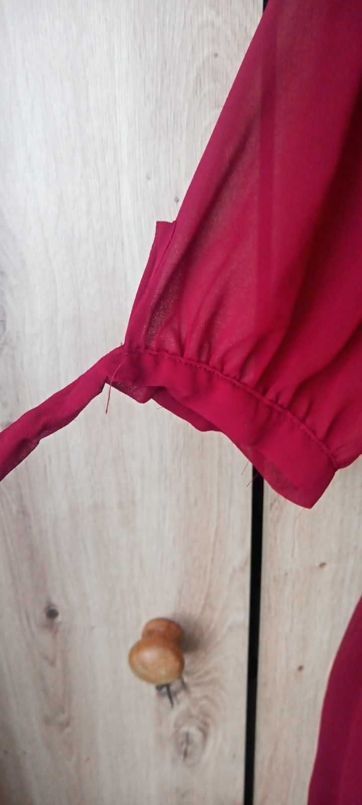 Bordowa sukienka New Look 40
