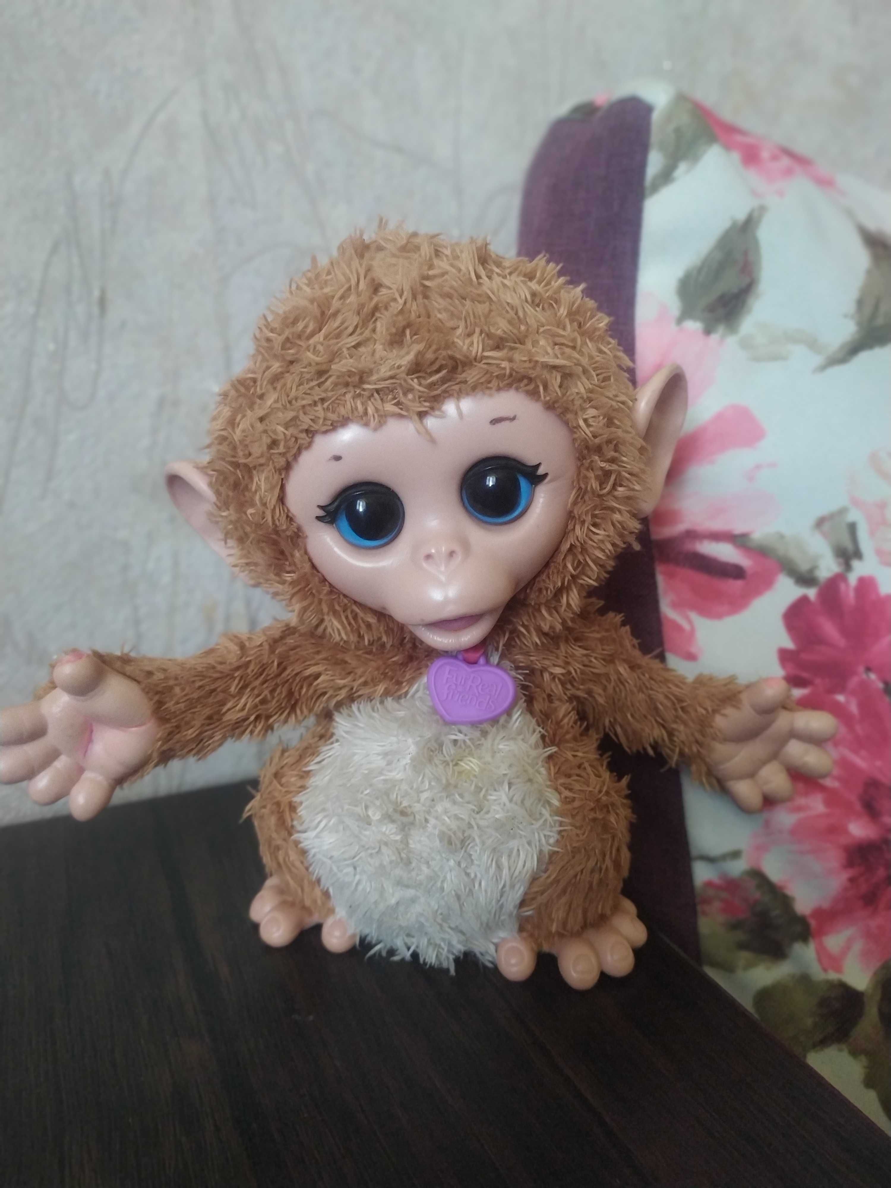 Обезьяна обезьянка интерактивная FurReal Friends Harsbro 2013