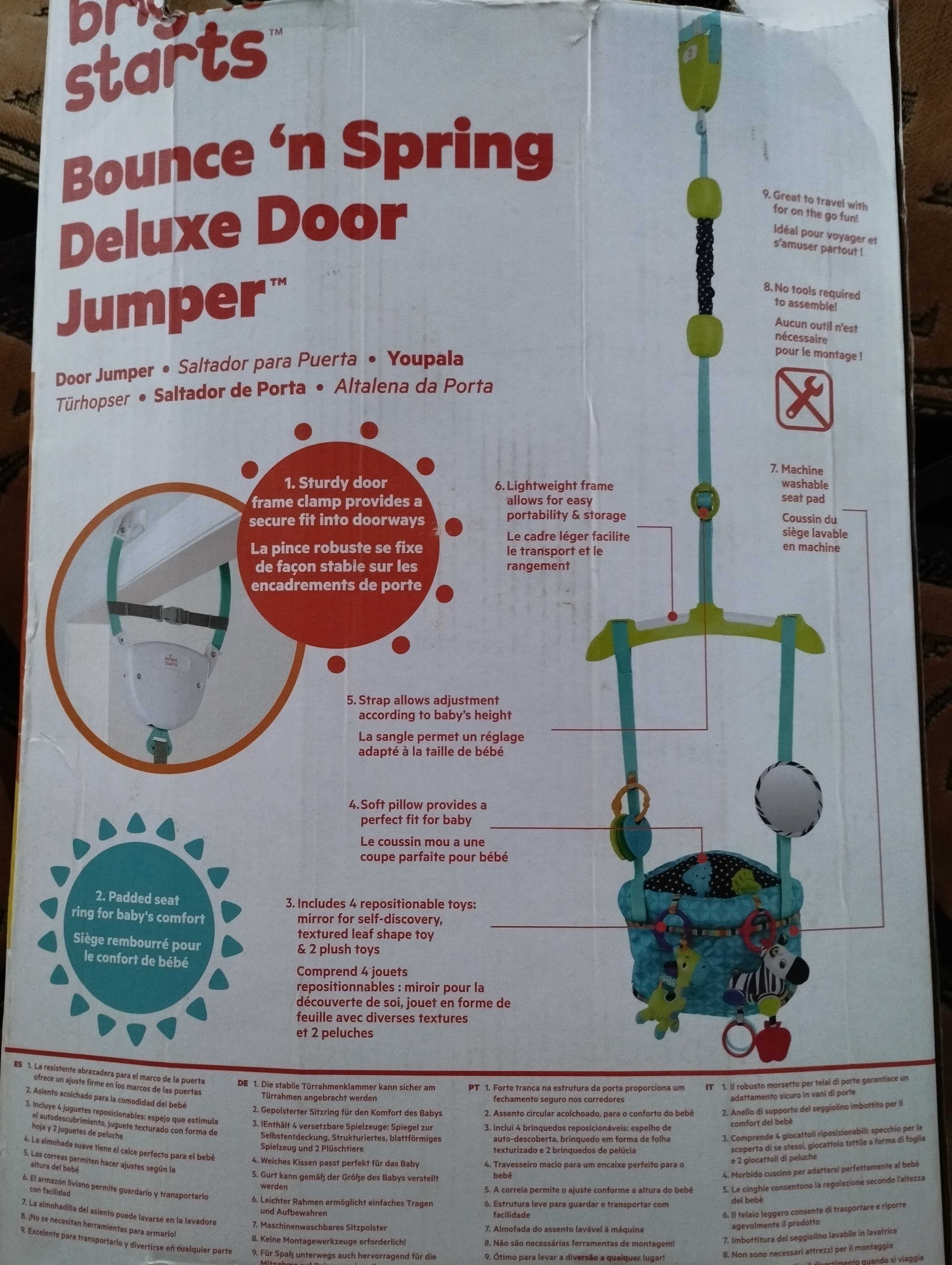Пригунці дитячі Deluxe Door Jumper