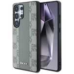 Etui DKNY Leather Checkered Pattern MagSafe na Samsung Galaxy S25 Ultr