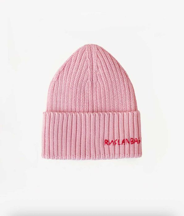 Шапка жіноча зимова з вовною ruslan baginskiy, рожева