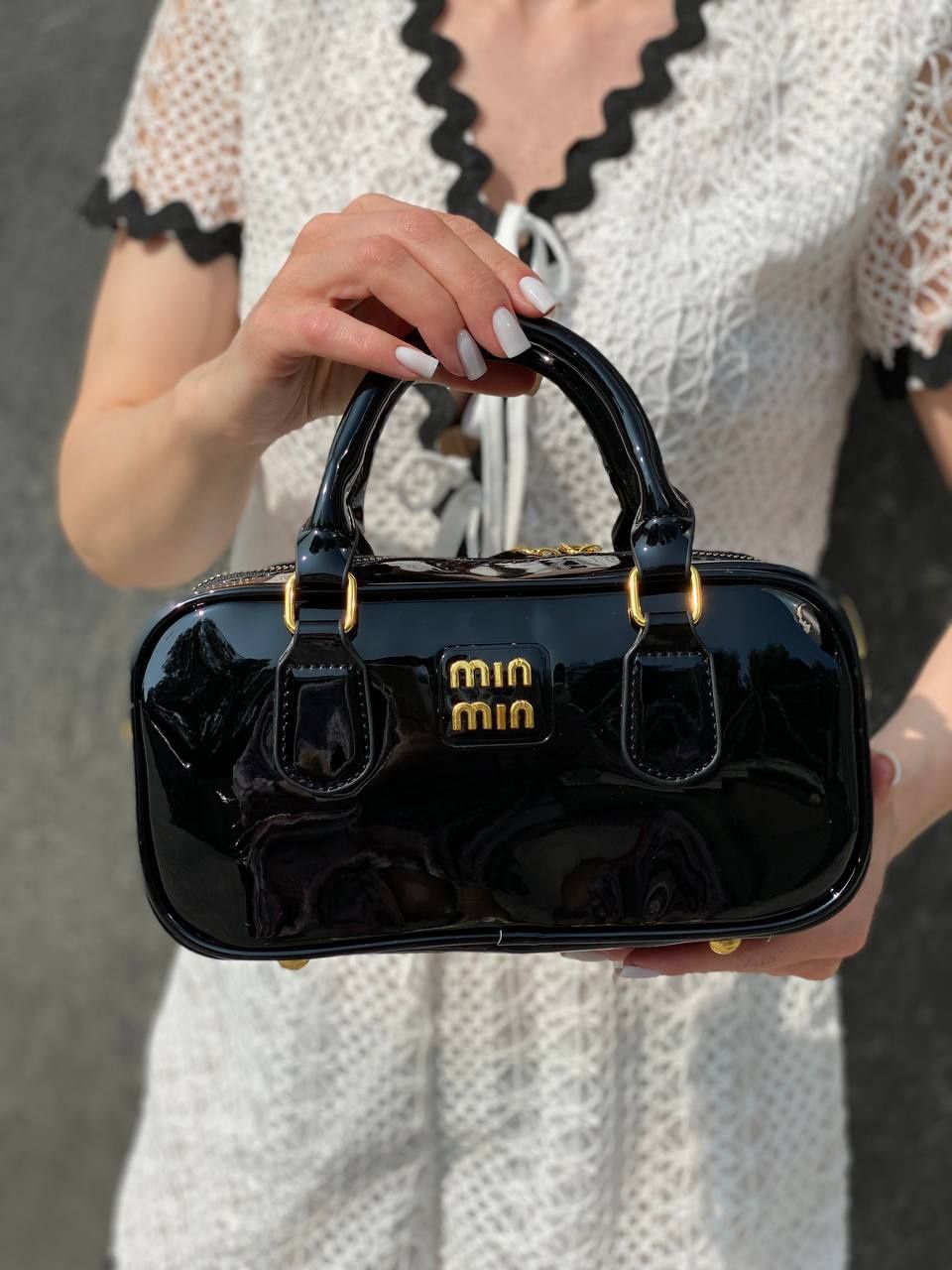 Сумка лакована MiuMiu 4 кольори