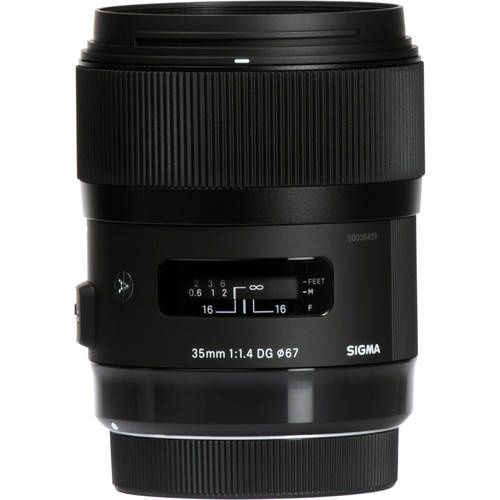 Об'єктив Sigma 35mm 1.4 ART DG HSM Canon EF Повністю новий комплект