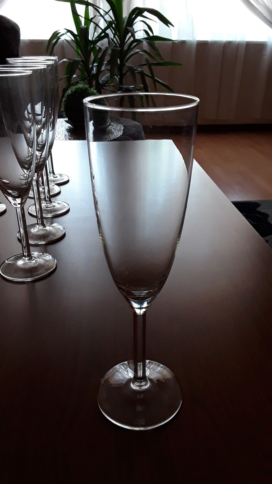 Kieliszki do białego wina prosecco szampana komplet 12 szt