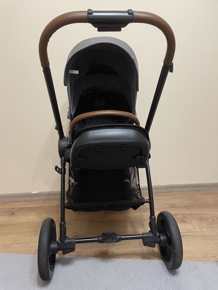 Wózek Wielofunkcyjny 2w1 KinderKraft cocoon Platinum Gray