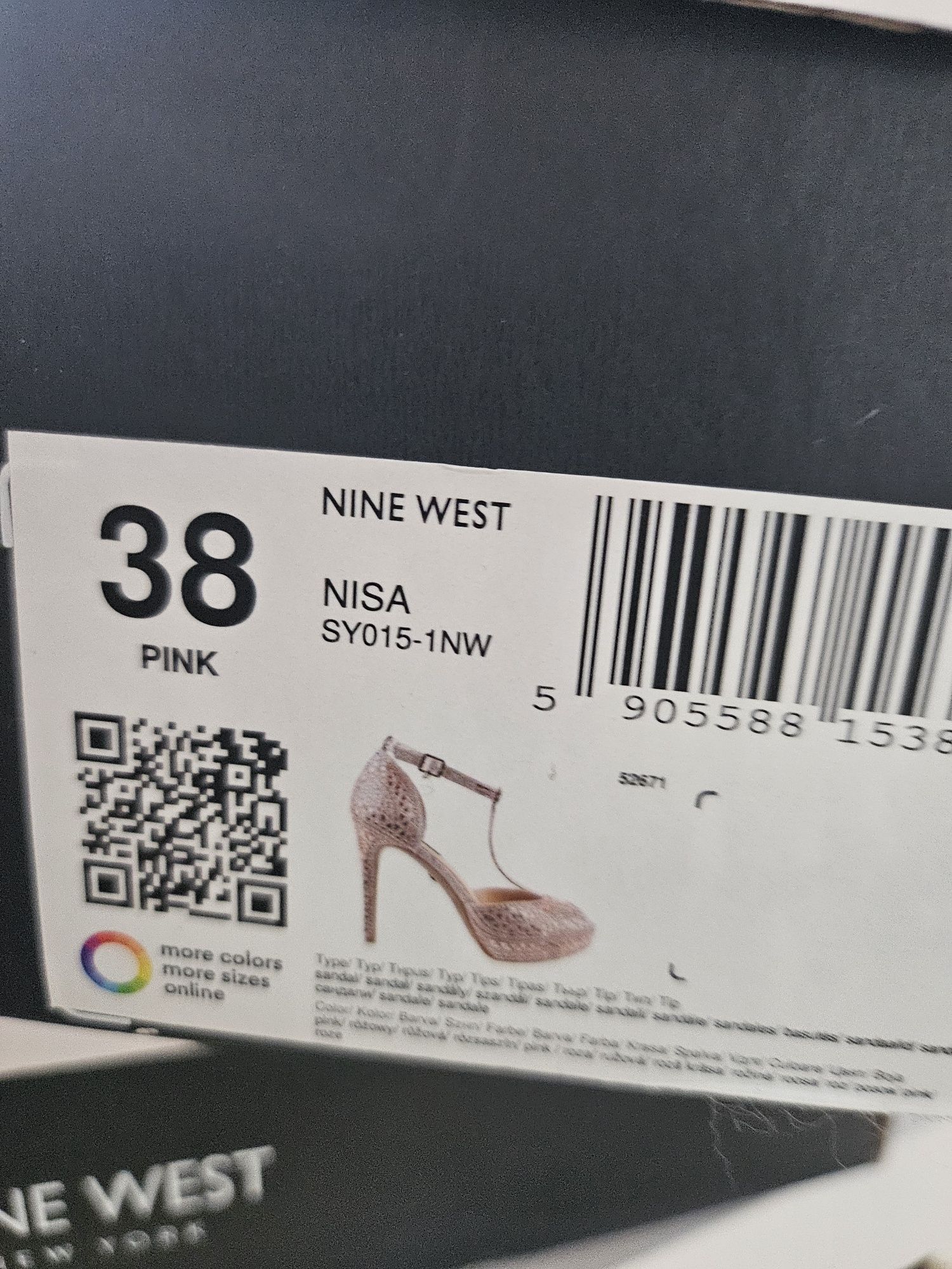 Nine west 38 nowe rozowe złoto ccc nisa sy015 1nw