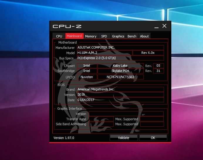 Материнская плата ASUS H110M-A. s1151. б.у. отличное состояние