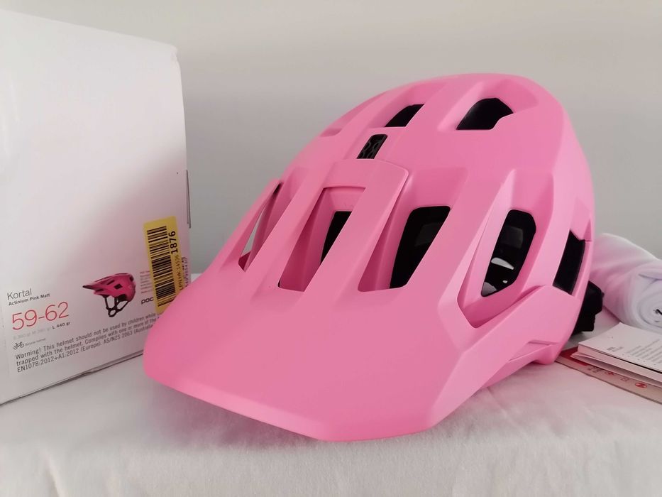 Kask rowerowy Poc Kortal Actinium Pink Matt L/XL 59-62cm