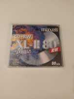 Maxell Płyta CD-RW 80 min folia Nowa