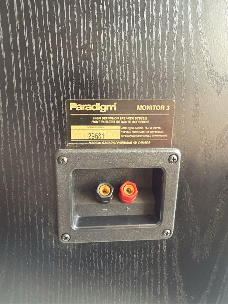 Paradigm Monitor 3