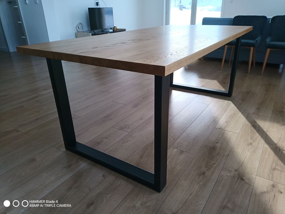 Stół dębowy loft