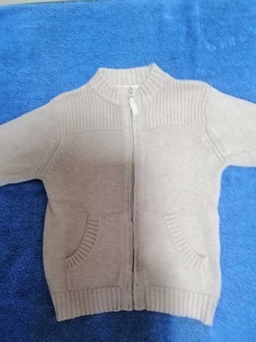 Casaco com fecho, Pré-natal, 24-36 meses