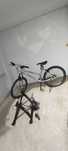 Bicicleta TEAM Aluminio componentes Shimano roda 26 e rolo de treino