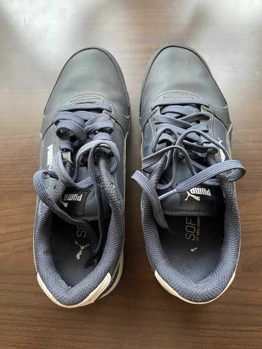 Puma Sneakersy Damskie St Runner V3 L Granatowe