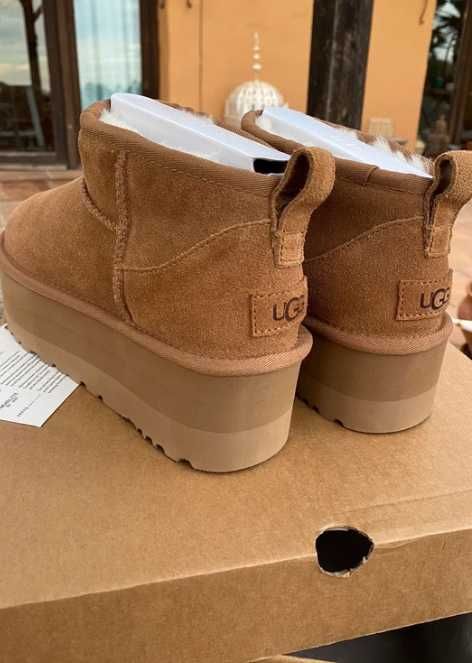 Buty damskie UGG_Classic_Ultra_Mini_Boot_Chestnut. R.39