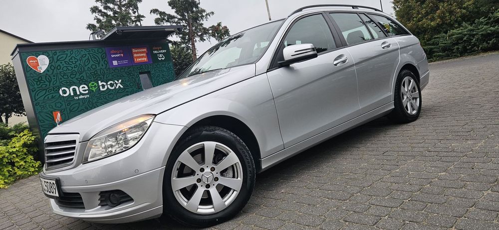 Mercedes-Benz Klasa C 1.8'156KM*Czujniki parkowania*Tempomat*Grzane fotele*2 kluczyki*Orgina