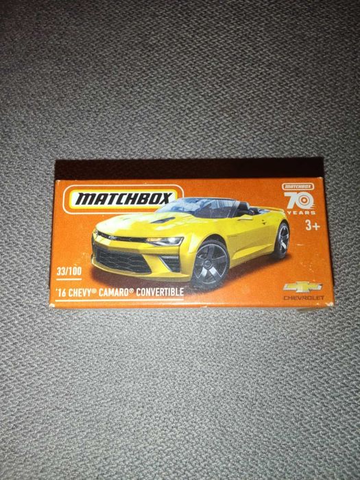 Matchbox 16 Chevy Camaro Convertible